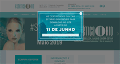 Desktop Screenshot of esteticainrio.com.br